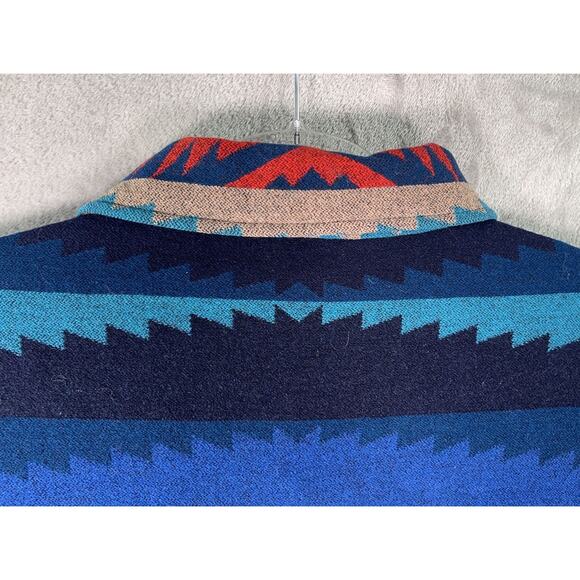 Pendleton Jacket Mens XXXL 3X Shacket Shirt Lahaina Wave Pattern Hawaiian Surf - Picture 10 of 16